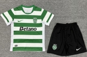 2526 Portugal Lisbon sporting Home kids Soccer Jersey