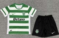 2526 Portugal Lisbon sporting Home kids Soccer Jersey