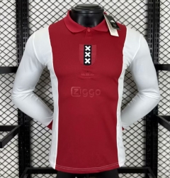 2526 Ajax 125 th Long Sleeve Player Version Soccer Jersey