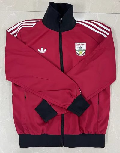 2526 Arse retro red windbreaker jacket S-XXL