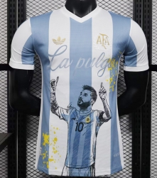 2025 26 Argentina MESSI version player version soccer jersey