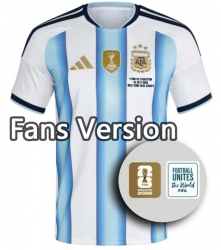 2026 World Cup final Argentina Home Soccer Jersey