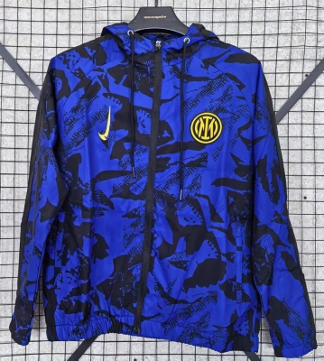 2526 Inter blue windbreaker jacket S-XXL