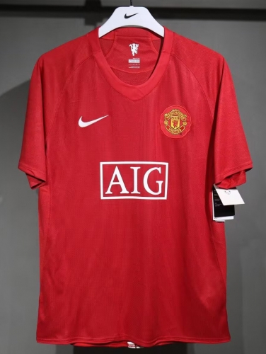 2007 08 Ma U home player version S-XXL