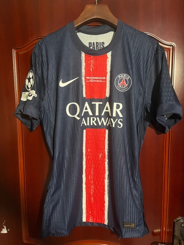2025 Paris Champions League Final Player version Soccer jersey
