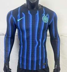 25 26 Int Milan Home long sleeve player version