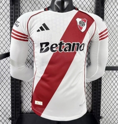 2526 RIVER PLATE HOME LONG SLEEVE PLAYER VERSION