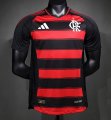 2526 Flamengo home player version soccer jersey