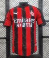 2526 AC milan home player version soccer jersey