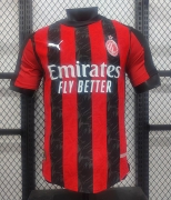 2526 AC milan home player version soccer jersey