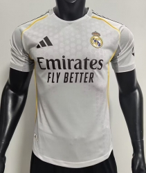 2025 26 RM Home Player Version Soccer Jersey