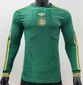 2526 Mexico Home Player Version Long Soccer Jersey