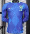 2526 Brazil away Player Version LONG SLEEVE Soccer Jersey