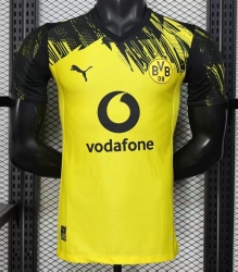 2526 Dortmund home player version soccer jersey