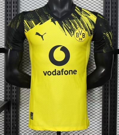 2526 Dortmund home player version soccer jersey