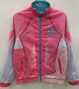 2526 B-A pink green reversible windbreaker s-2xl
