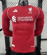 2526 LI Home LONG SLEEVE player version soccer jersey
