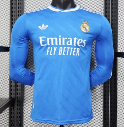 2526 R M third away long sleeve player version S-XXL