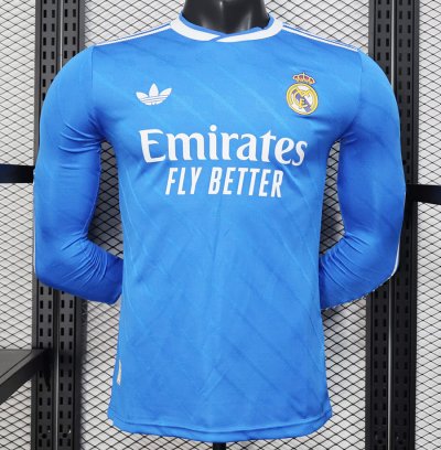2526 R M third away long sleeve player version S-XXL