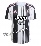 2526 Juv home player version soccer jersey