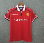 98-99 Ma retro Home Soccer Jersey