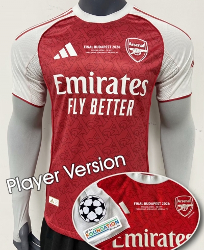 2026 Ars UCL FINAL player version Soccer Jersey