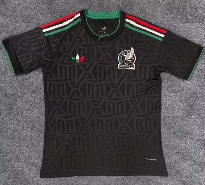2526 mexico black training jersey S-2XL