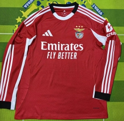 2526 Benfica Home Long Sleeve Soccer Jersey