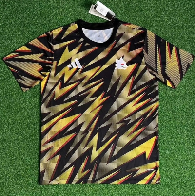2526 Roma yellow black training jersey