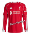 2526 LI Home LONG SLEEVE fans version soccer jersey