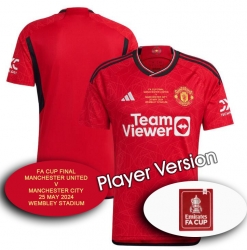 2024 Ma home FA CUP FINAL Player Version Soccer Jersey