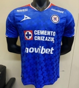 2526 Cruz Azul Home Player Version Soccer Jersey
