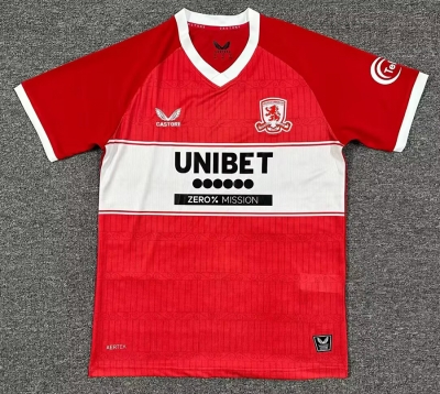 2526 Middlesbrough Home Soccer Jersey