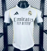 2025 26 RM Home Player Version Soccer Jersey