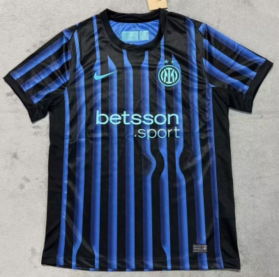 25 26 Int Milan Home Soccer Jersey