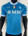 2526 Napoli Home Player Version Soccer Jersey