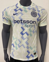 2025 26 Int Milan Away player verison soccer jersey