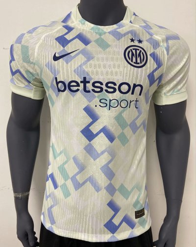 25 26 Int Milan Away player verison soccer jersey