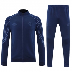2526 paris navy blue jacket set