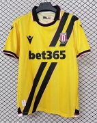 2526 Stoke City away Soccer Jersey