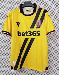 2526 Stoke City away Soccer Jersey