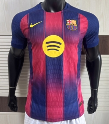 25 26 Bar Home Player Version Soccer Jersey