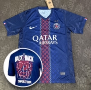2026 Paris Home 2 stars BACK 26 CHAAMPIONS S-4XL