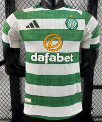 2526 Celtic Home Player Version Soccer Jersey