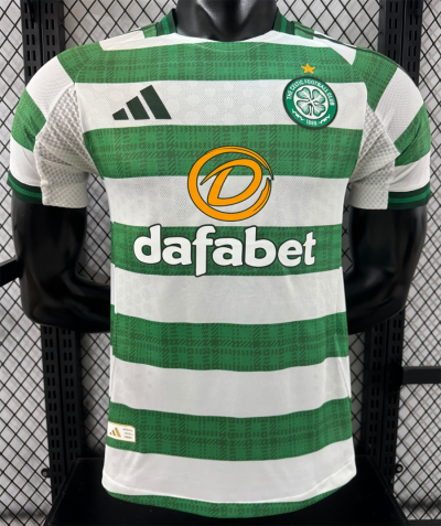 2526 Celtic Home Player Version Soccer Jersey