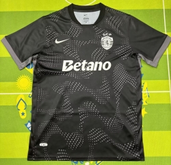 2526 Sporting CP Black Goalkeeper S-4XL