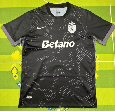 2526 Sporting CP Black Goalkeeper S-4XL