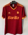 1992 94 Roma retro model soccer jersey