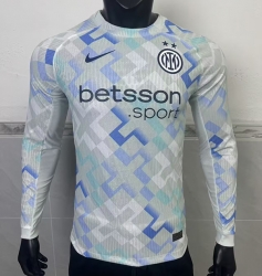25 26 Int Milan Home long sleeve player version