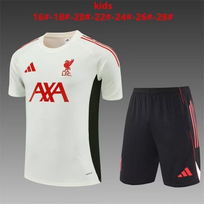 2526 LI white and black training suit kid size